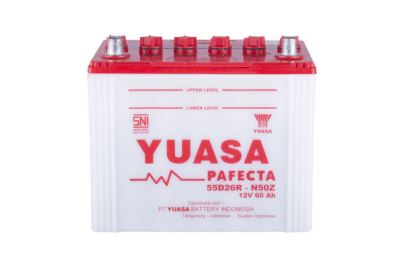 YUASA Maintenance Free Battery N50Z (JIS:55D26R)