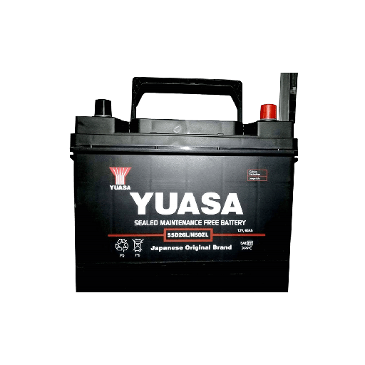 YUASA Maintenance Free Battery N50ZL